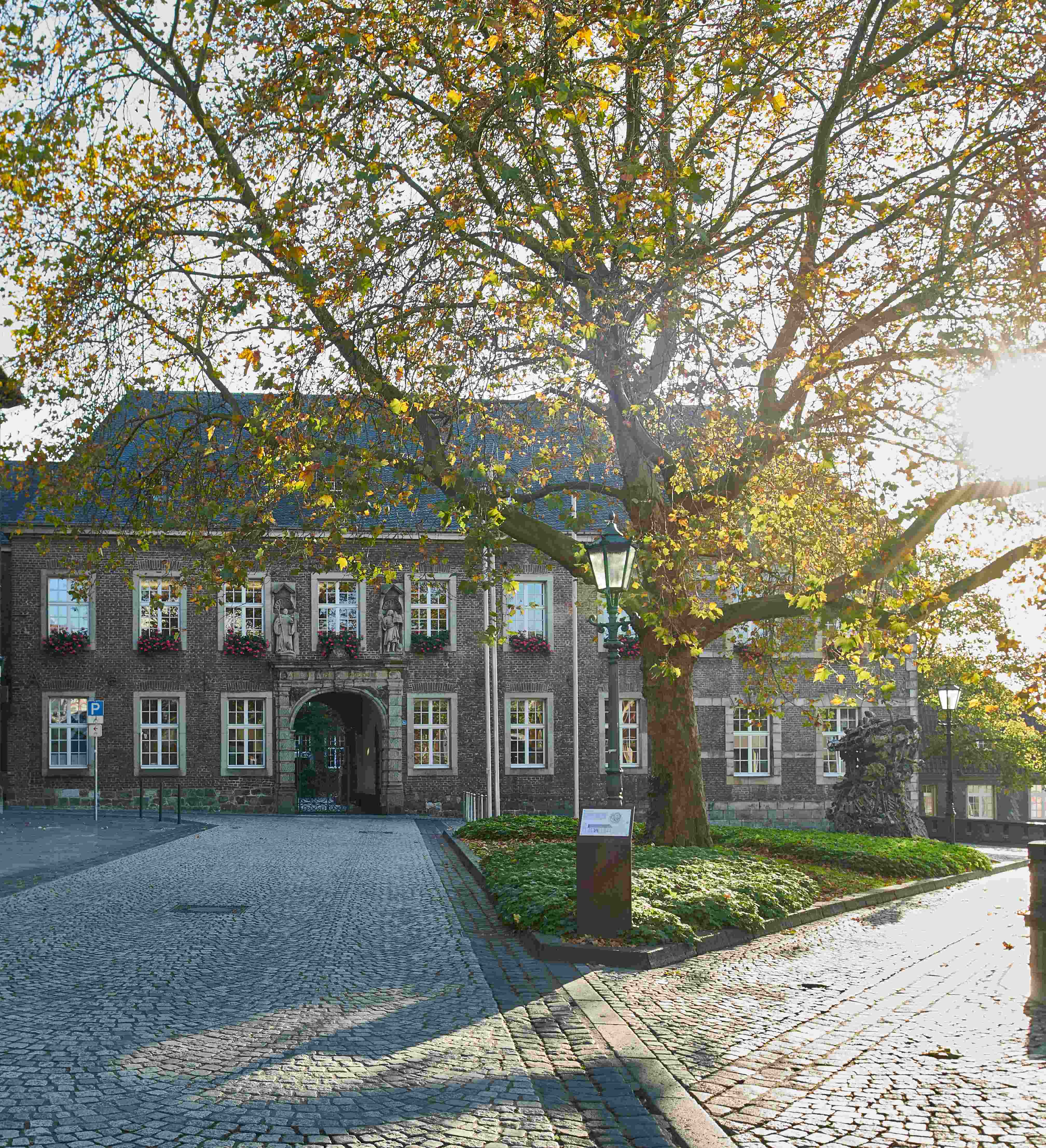 Innenhof Hospiz Mönchengladbach