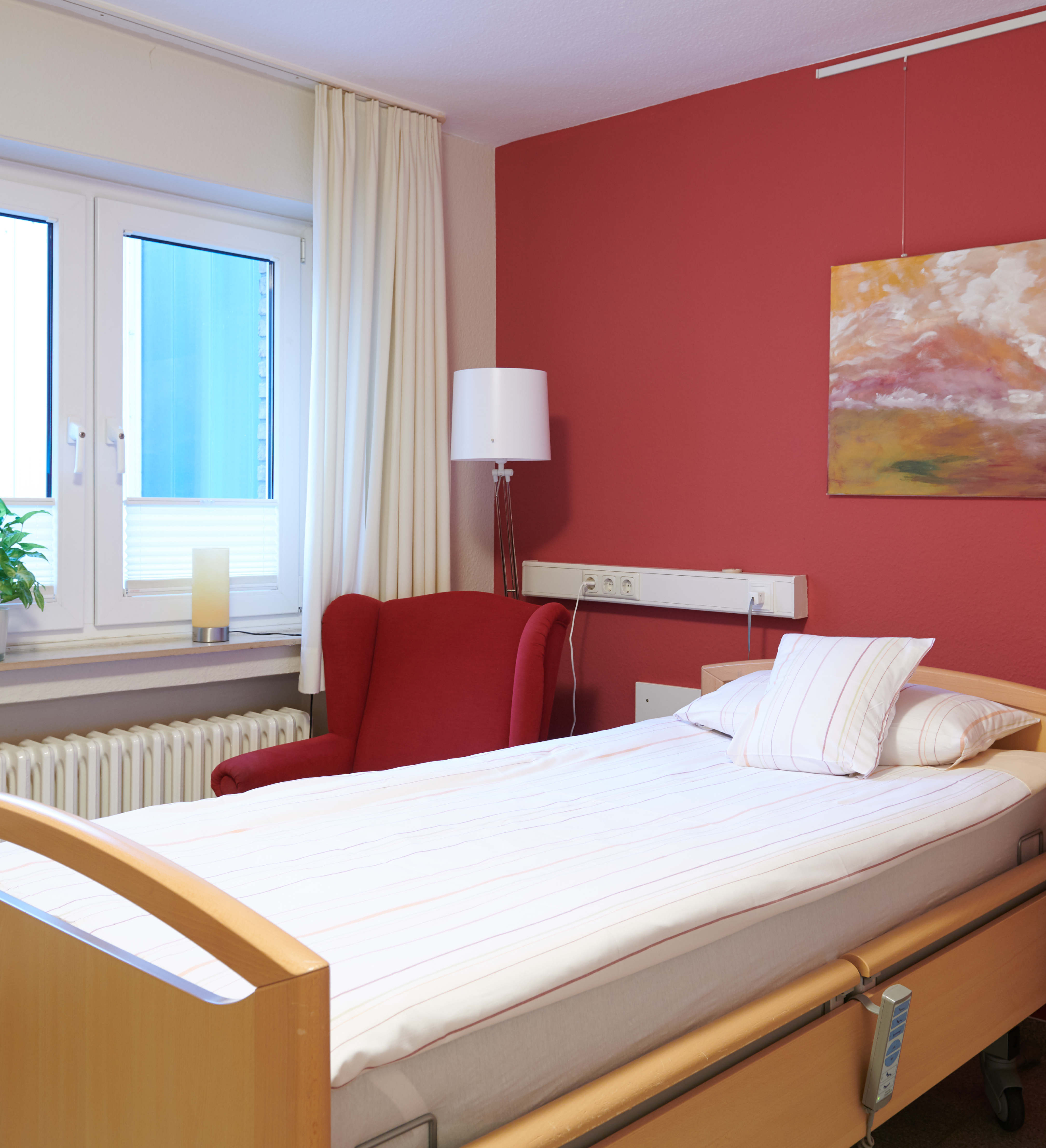 Schlafzimmer Hospiz Mönchengladbach
